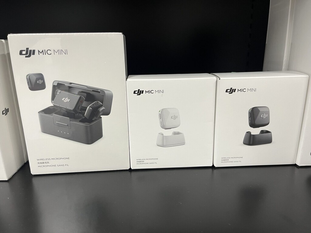 小型軽量でパワフルな性能のワイヤレスマイクDJI MIC MINI入荷